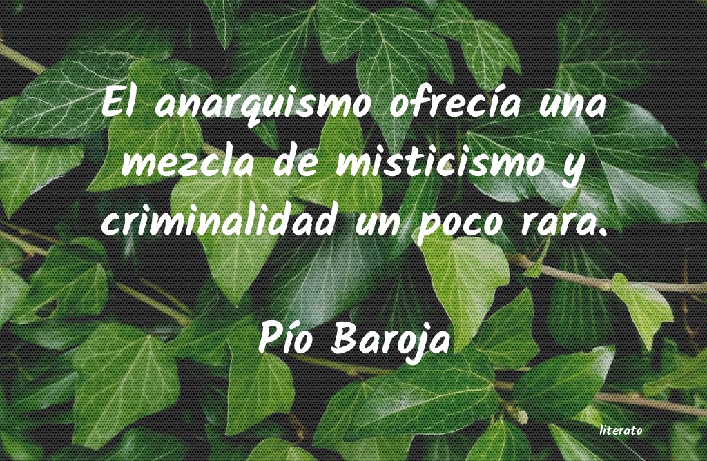 Frases de Pío Baroja