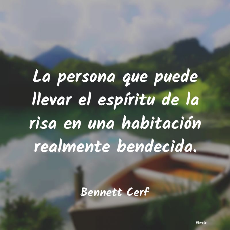 frases de Bennett Cerf