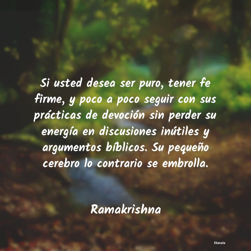 Frases de Ramakrishna