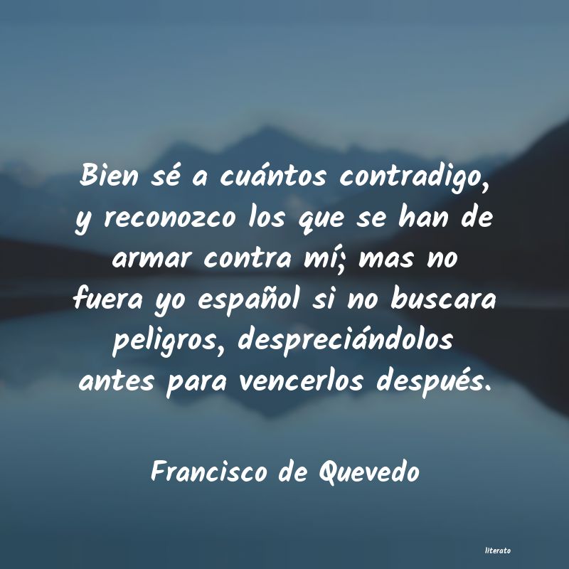 frases de Francisco de Quevedo