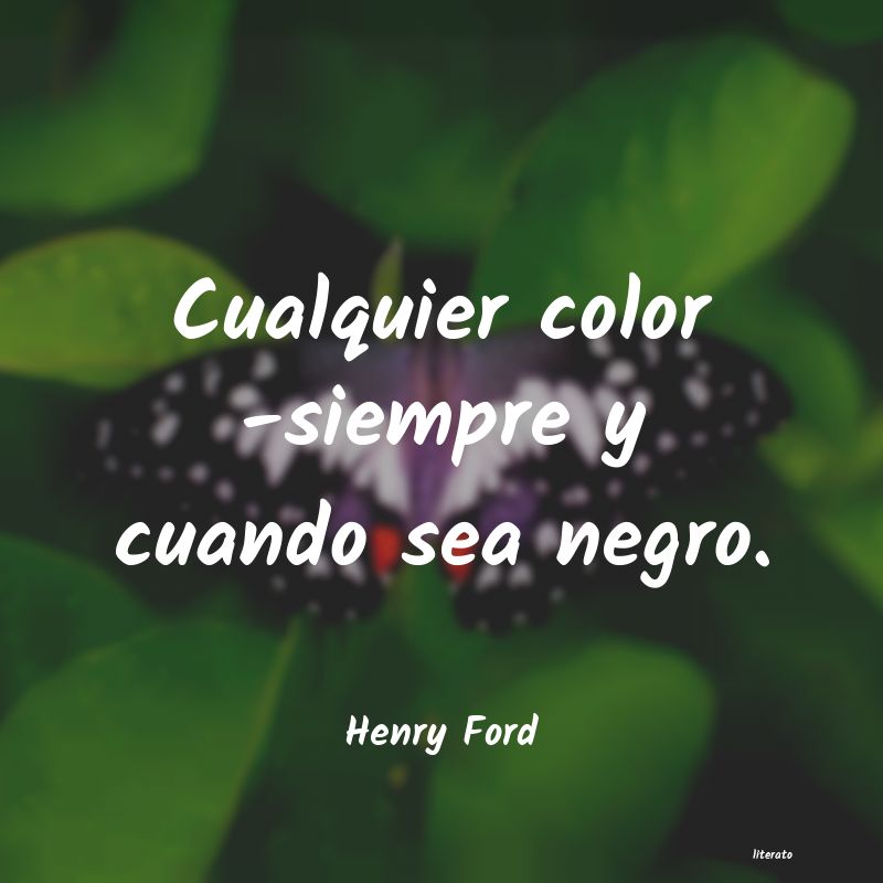 Frases de Henry Ford