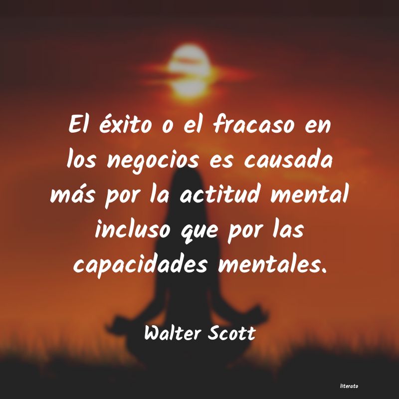 Frases de Walter Scott