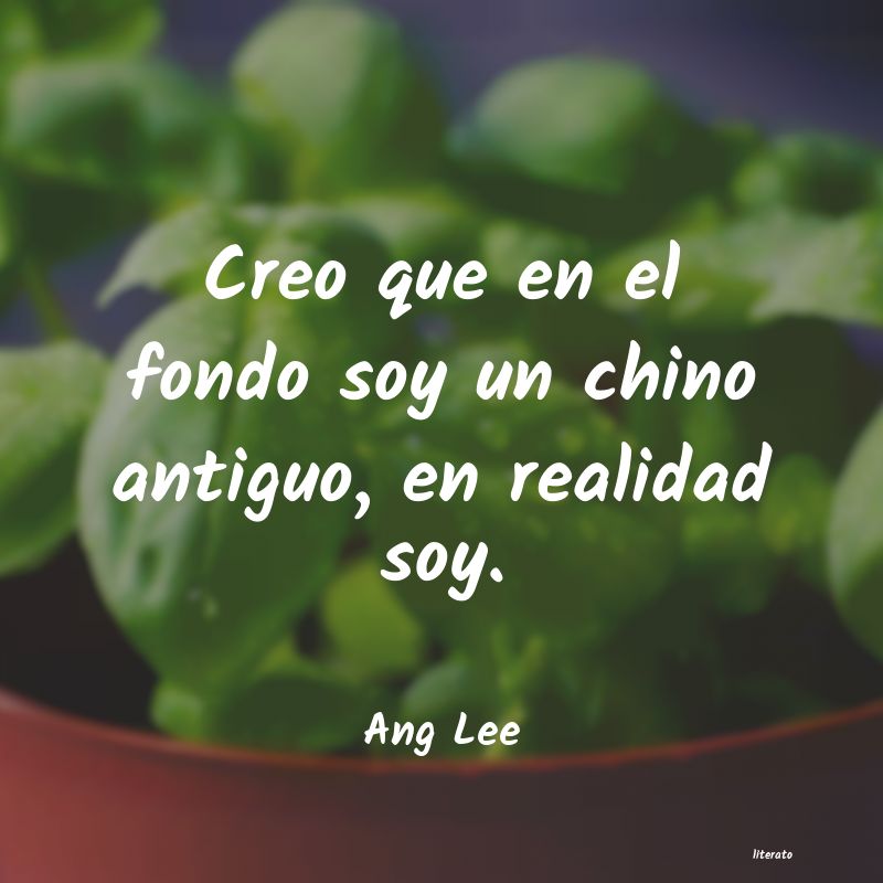 Frases de Ang Lee