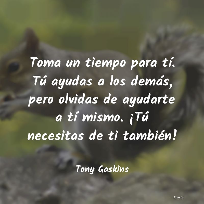 frases de Tony Gaskins