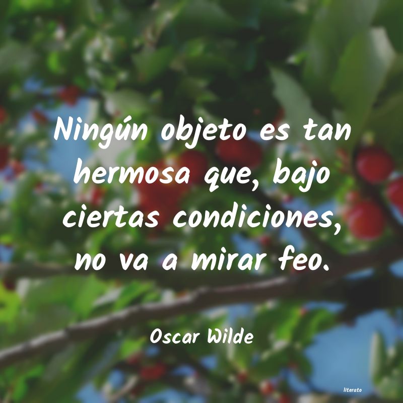 frases de Oscar Wilde