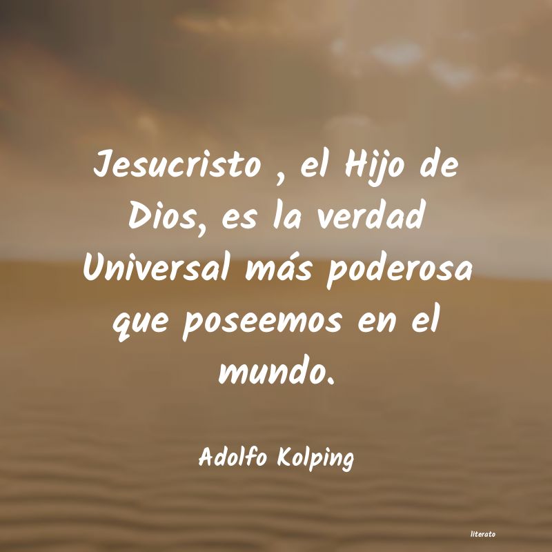 Frases de Adolfo Kolping