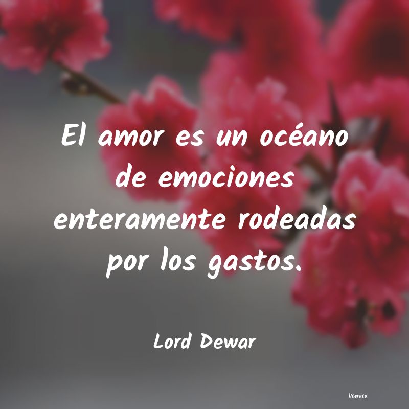 frases de Lord Dewar
