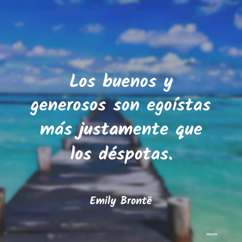 Frases de Emily Brontë