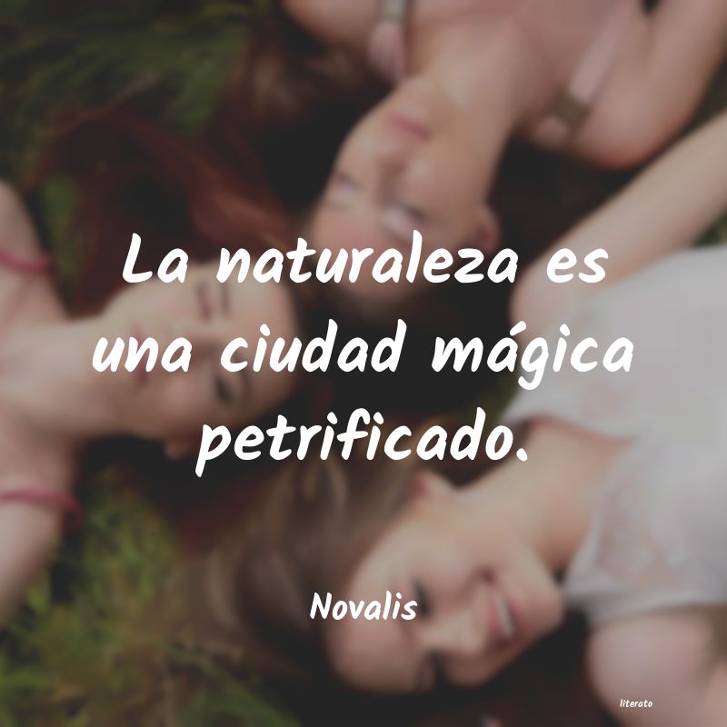 Frases de Novalis