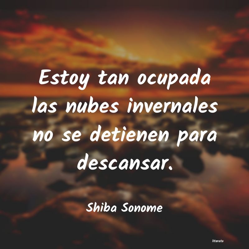 Frases de Shiba Sonome