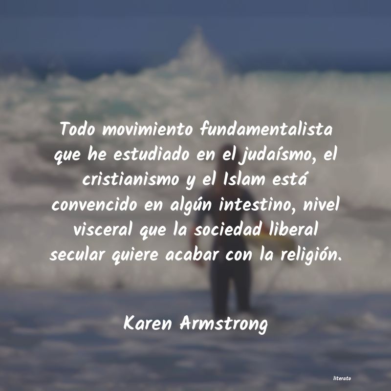frases de Karen Armstrong