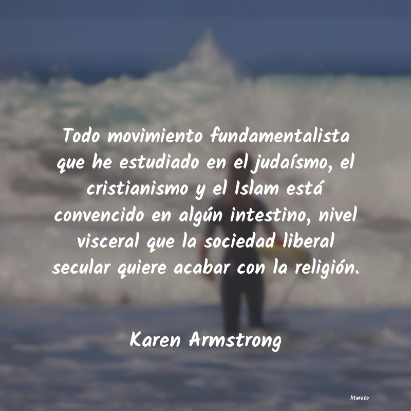 Frases de Karen Armstrong