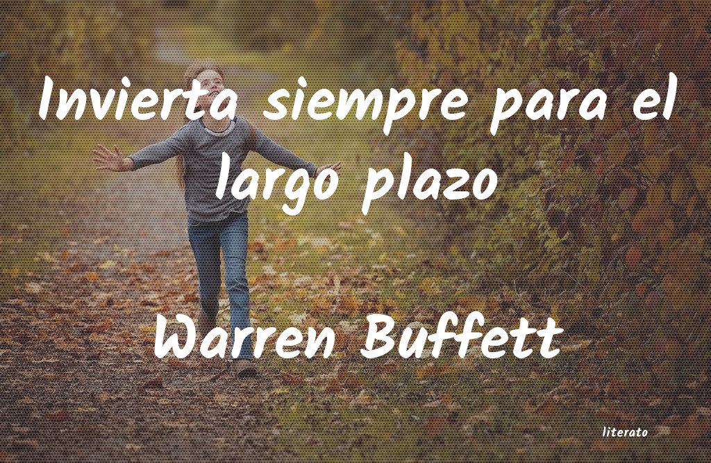 frases de Warren Buffett