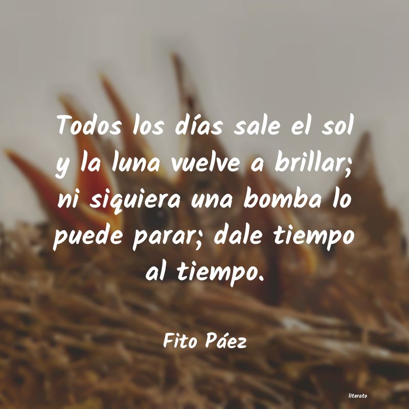 Fito Páez: Todos los días sale el sol y