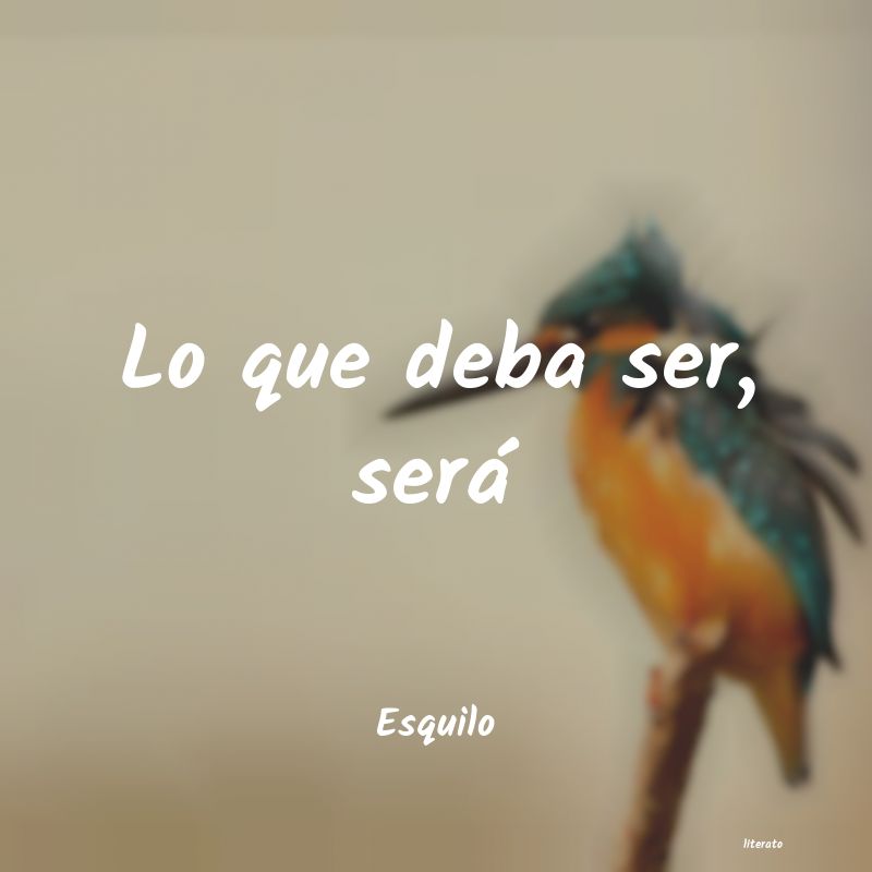 Frases de Esquilo