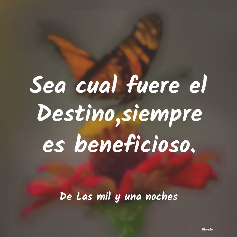 frases de De Las mil y una noches