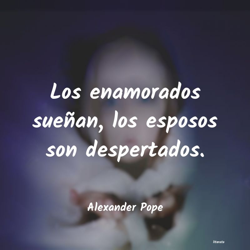 Frases de Alexander Pope