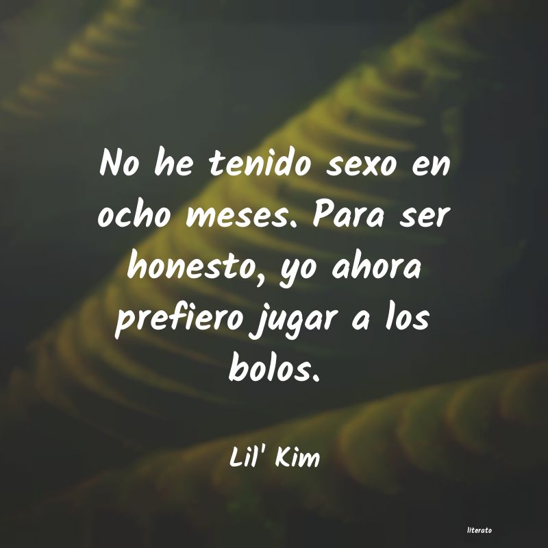 frases de Lil' Kim