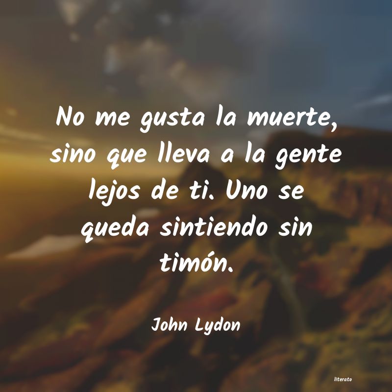 frases de John Lydon