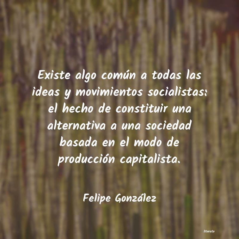 Frases de Felipe González