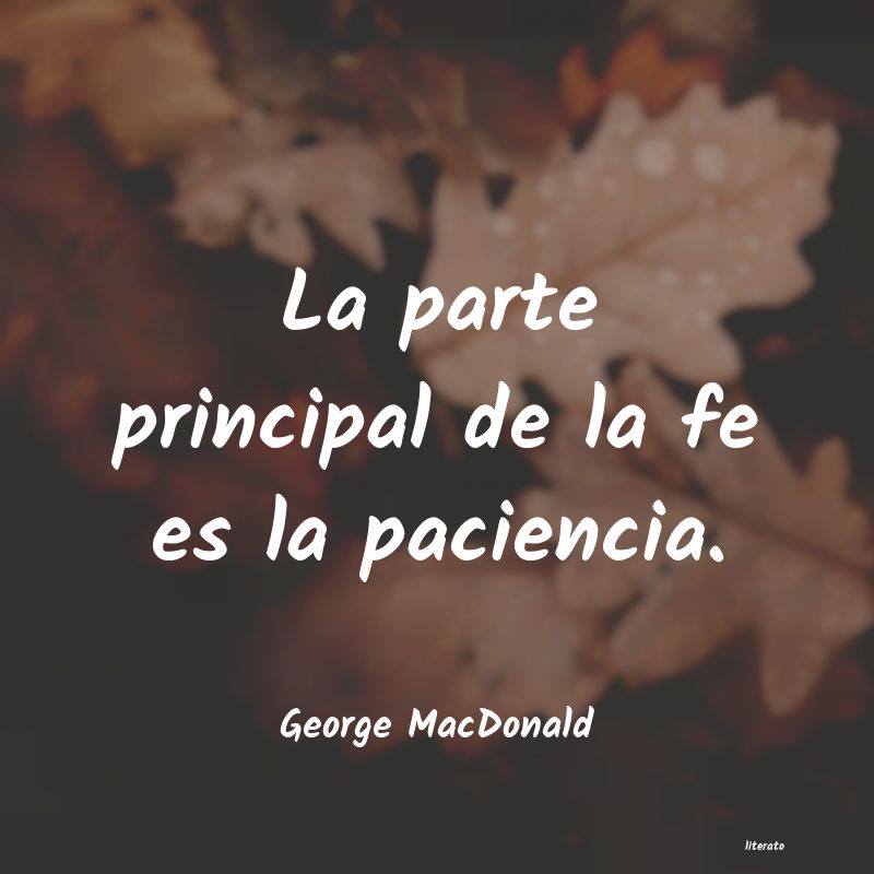 Frases de George MacDonald