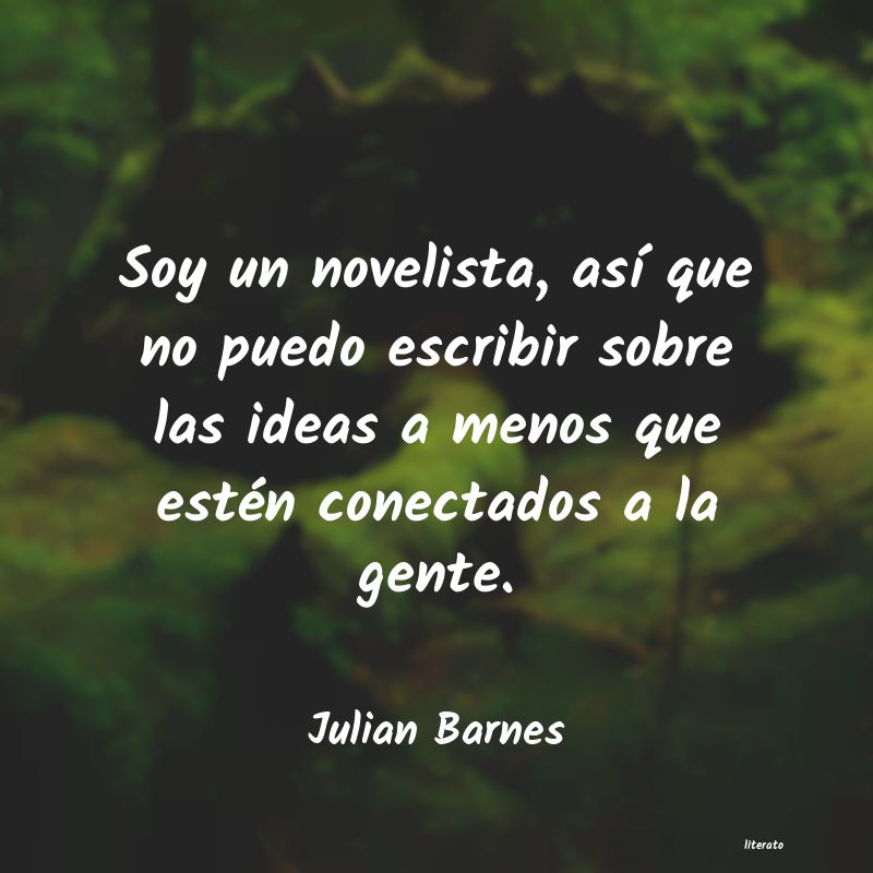frases de Julian Barnes