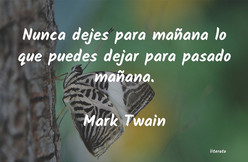 Frases de Mark Twain