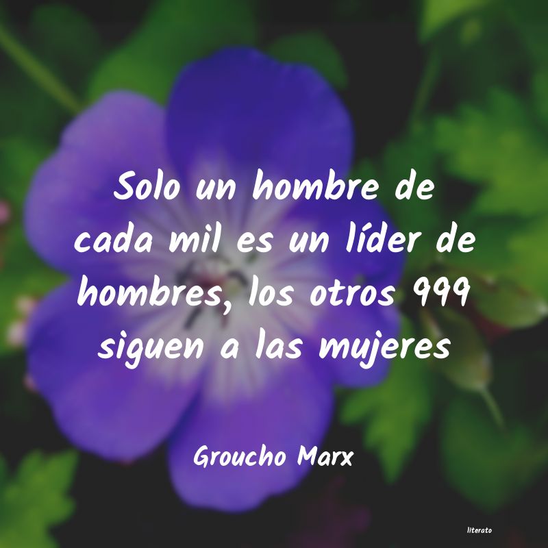 frases de Groucho Marx