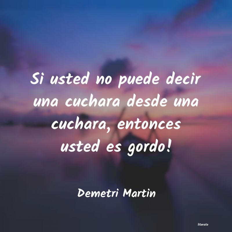 Frases de Demetri Martin