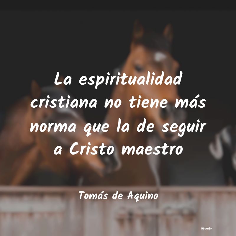 Frases de Tomás de Aquino