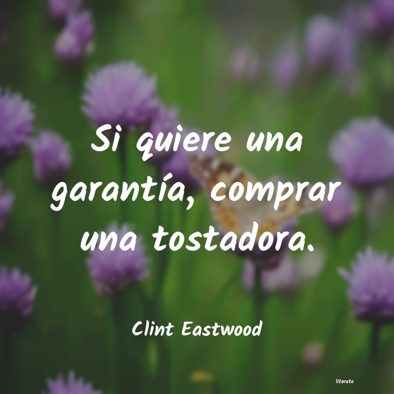 Frases de Clint Eastwood