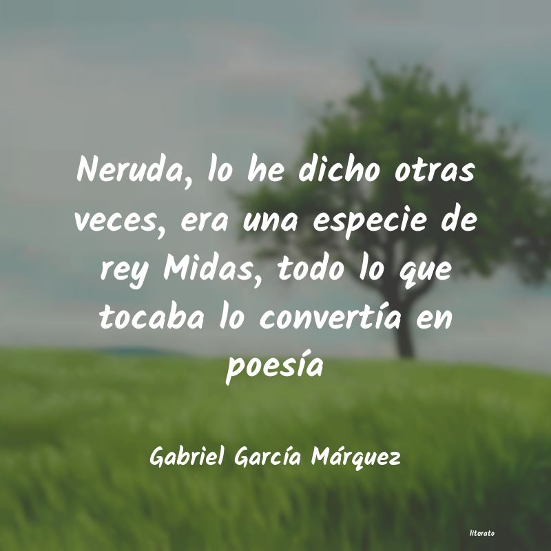 frases de Gabriel GarcÃa Márquez