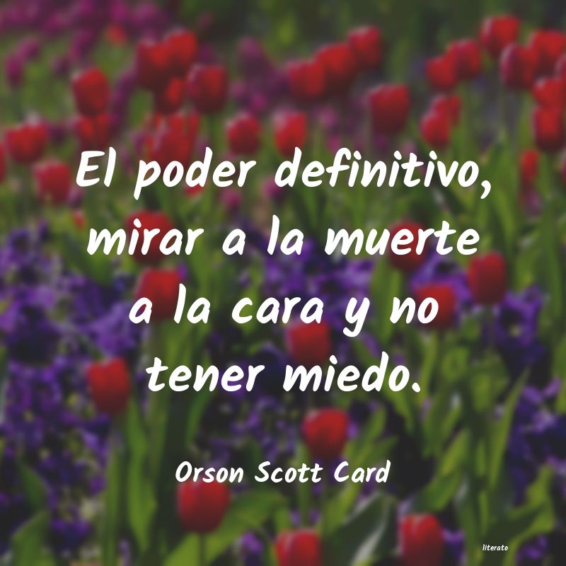 Frases de Orson Scott Card