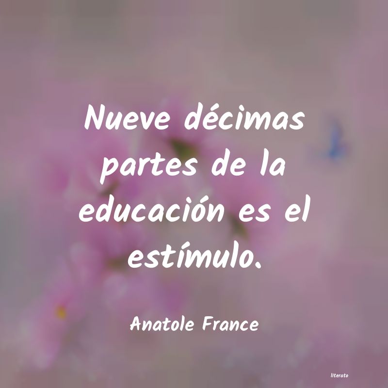 Frases de Anatole France