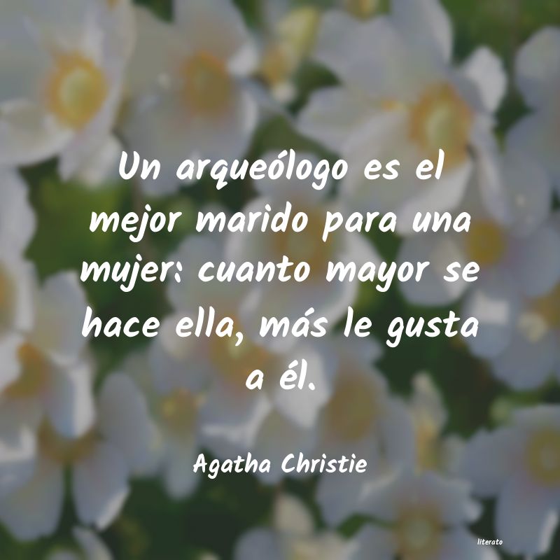 Frases de Agatha Christie