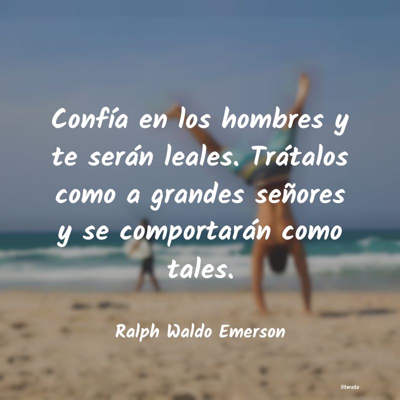 Frases de Ralph Waldo Emerson