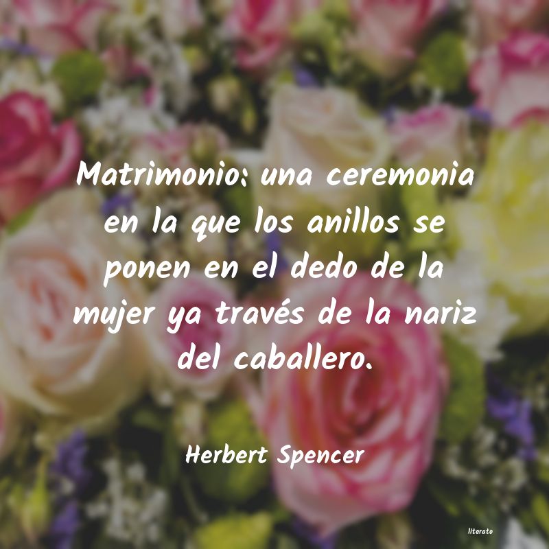 Frases de Herbert Spencer