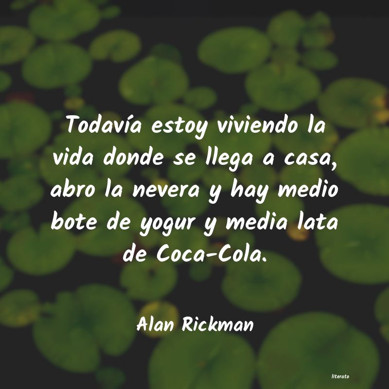 Frases de Alan Rickman