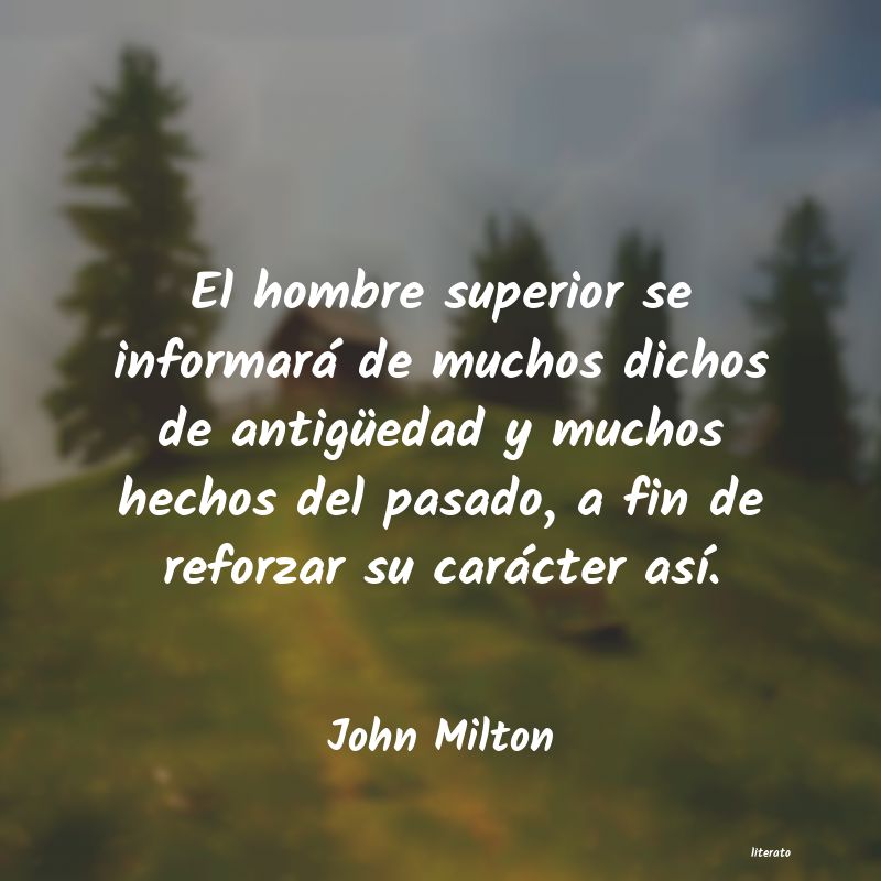 frases de John Milton