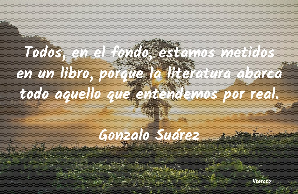 Frases de Gonzalo Suárez