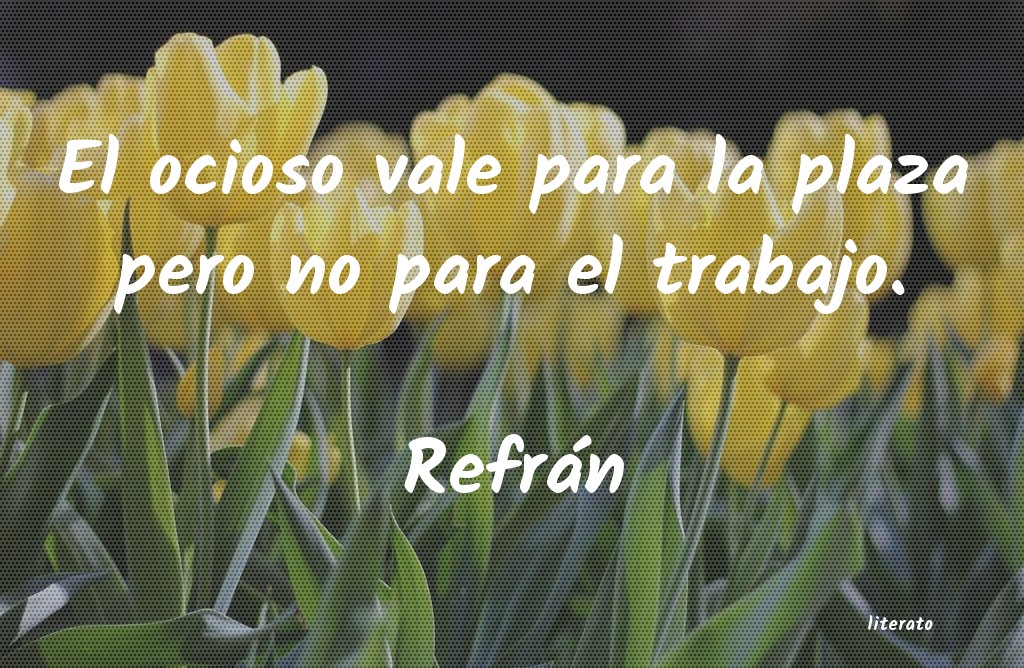 Frases de Refrán