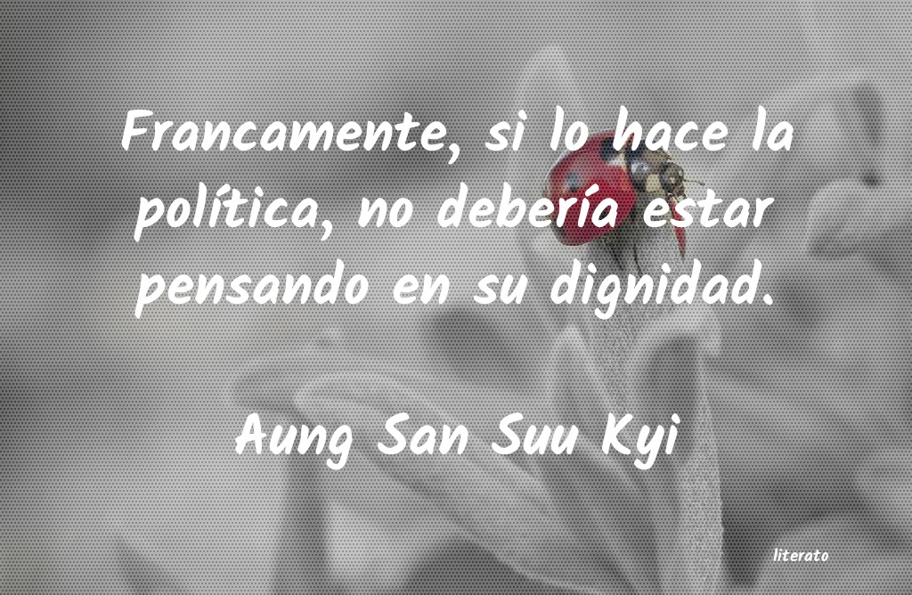 Frases de Aung San Suu Kyi