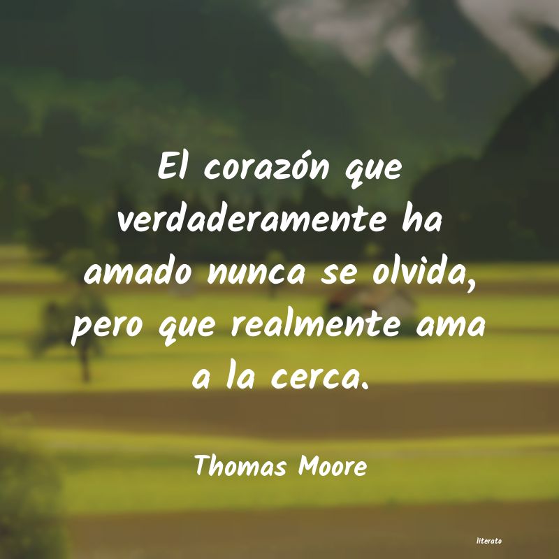 Frases de Thomas Moore