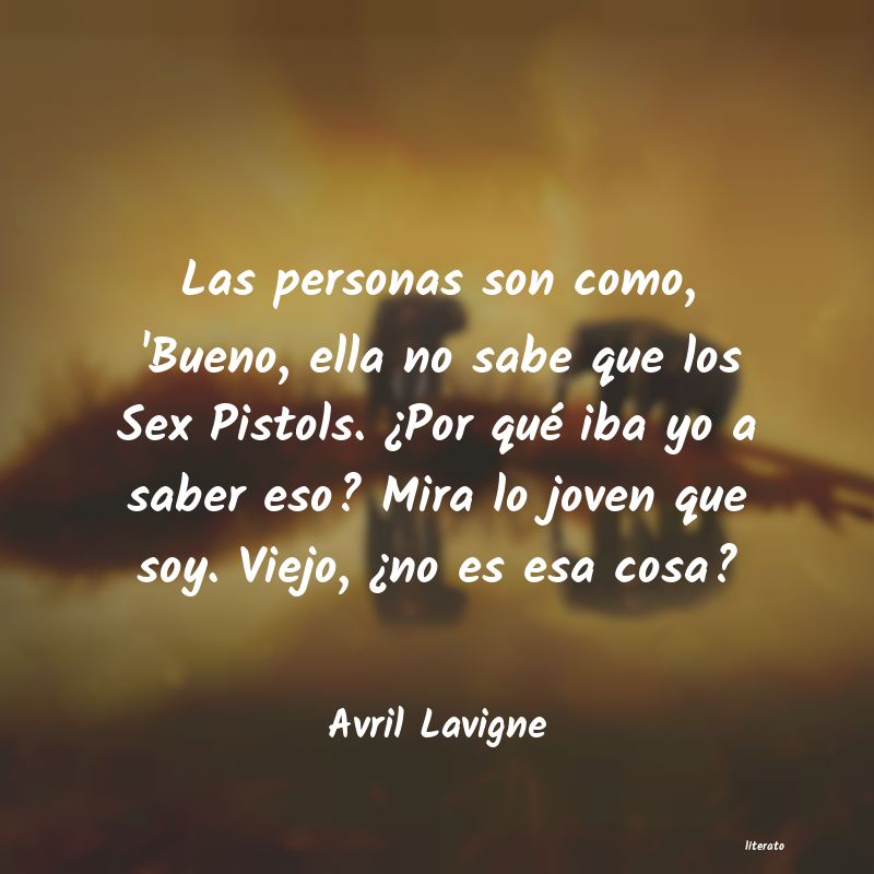 frases de Avril Lavigne