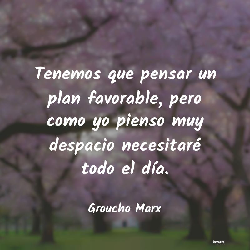 frases de Groucho Marx