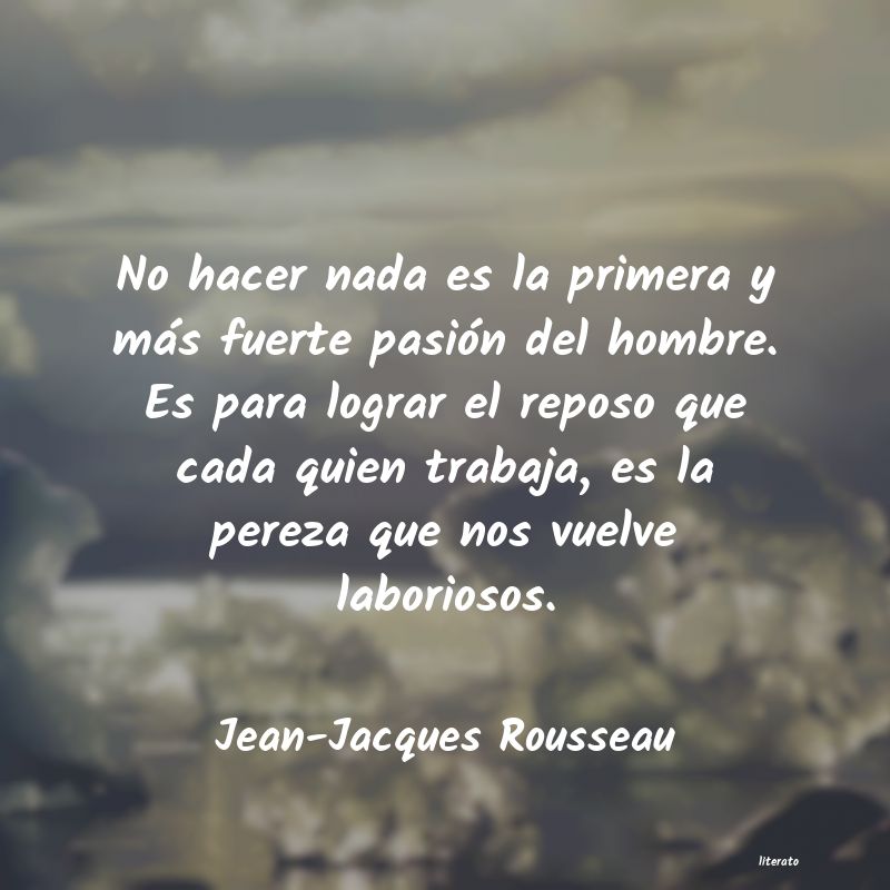 Frases de Jean-Jacques Rousseau