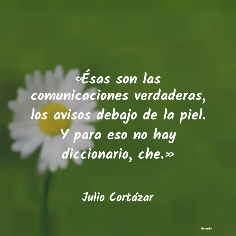 frases de Julio Cortázar