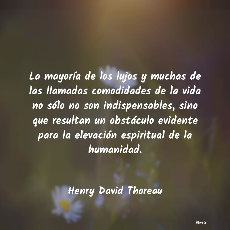 frases de Henry David Thoreau