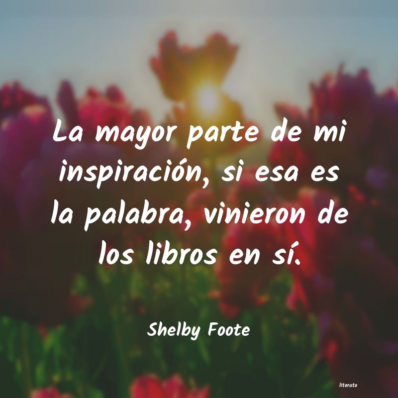 Frases de Shelby Foote