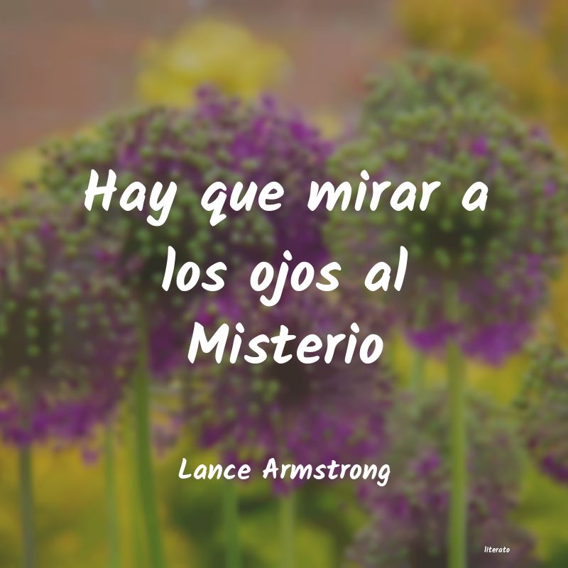 frases de Lance Armstrong